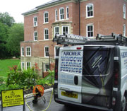 Archers commercial window cleaning services