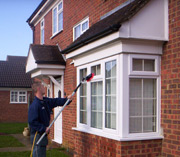 Residential window cleaning